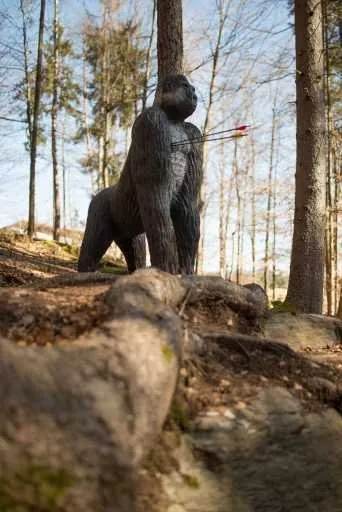3D-Gorilla-Ziel